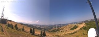 Monte Evangelo - Panoramica Sud - ore 10:00