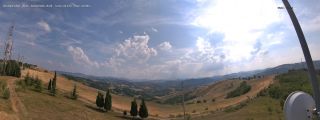 Monte Evangelo - Panoramica Sud - ore 16:00