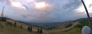 Monte Evangelo - Panoramica Sud - ore 21:00