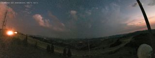 Monte Evangelo - Panoramica Sud - ore 22:00