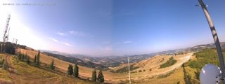 Monte Evangelo - Panoramica Sud - ore 08:00